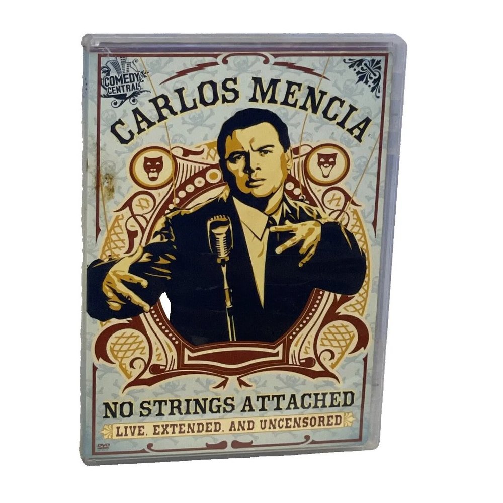 Carlos Mencia: No Strings Attached: Live, Extended, And Uncensored (DVD, 2006)